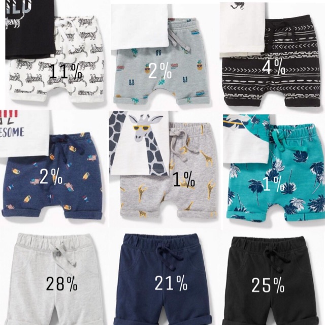 Quần short bé trai Old navy