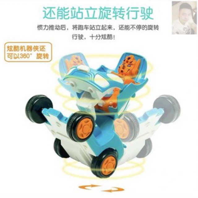 ĐỒ CHƠI Ô TÔ BIẾN HÌNH ROBOT CHẠY BÁNH ĐÀ