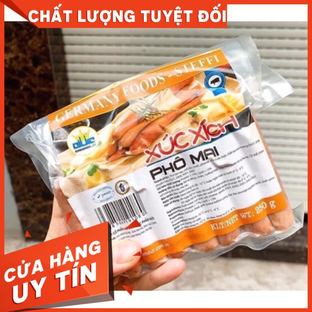 XÚC XÍCH PHÔ MAI ĐỨC STEFFI 250G