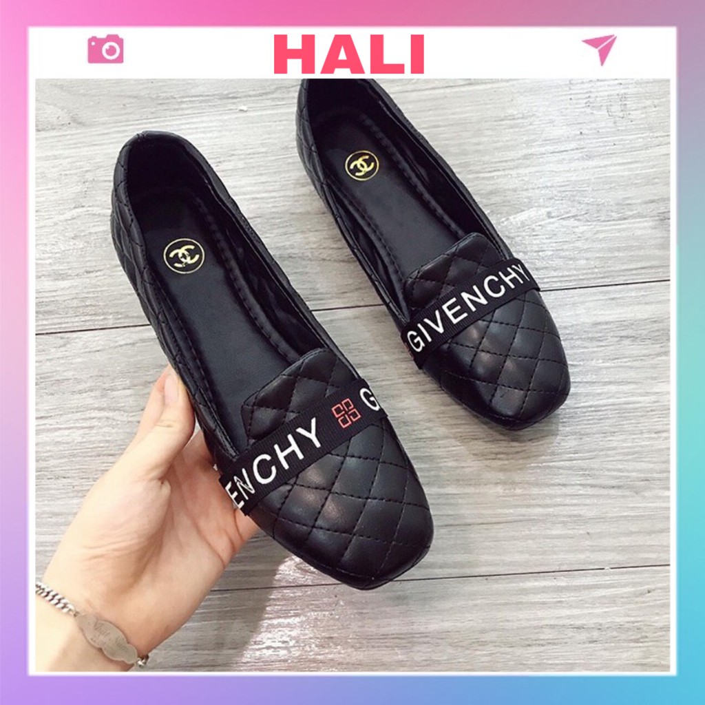 🔥 Giày nữ đế bệt given 2 màu đen và kem | BigBuy360 - bigbuy360.vn