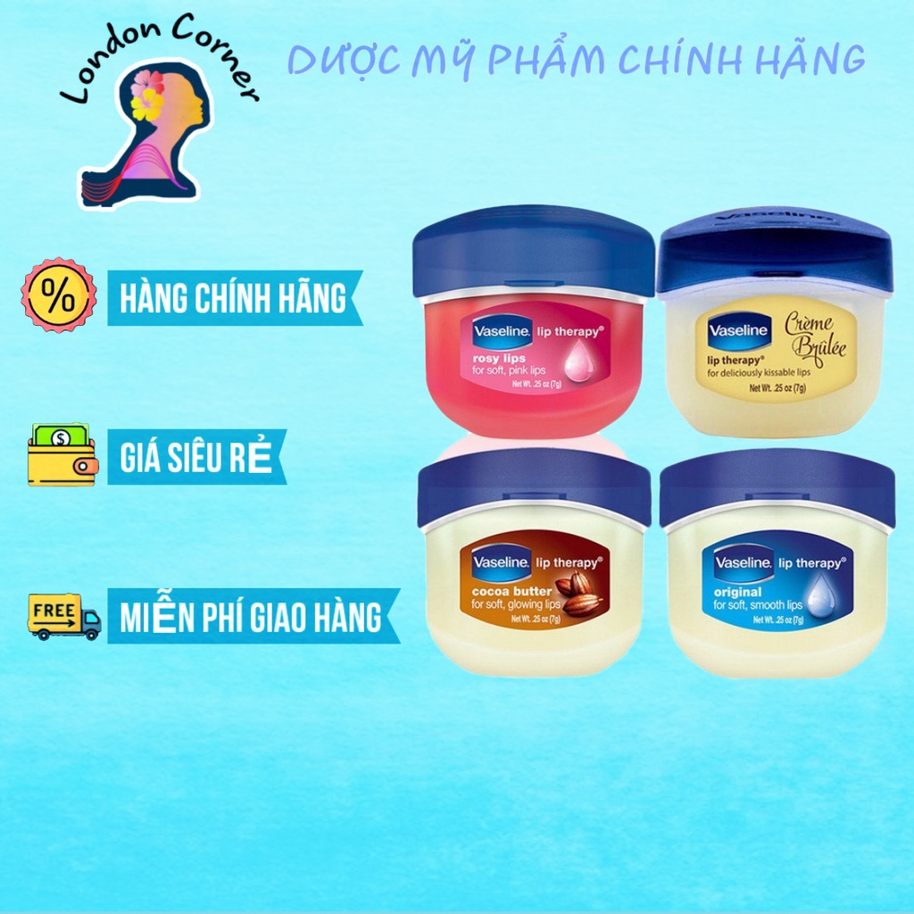 Sáp Dưỡng Môi Vaseline Lip Therapy Rosy Lip 7g