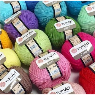 Len Yarn Art Jeans - BẢNG MÀU 3 (69 - 90)