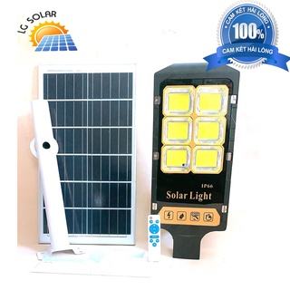 Đèn Năng Lượng Mặt Trời 300W Mẫu Mới VỎ NHÔM DÀY SÁNG NGUYÊN ĐÊM