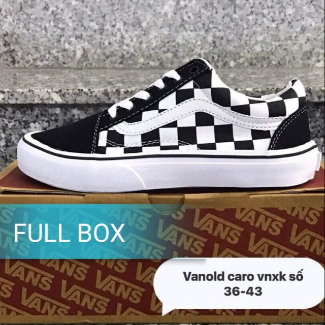 FULL BOX Giày vans karo vnxk