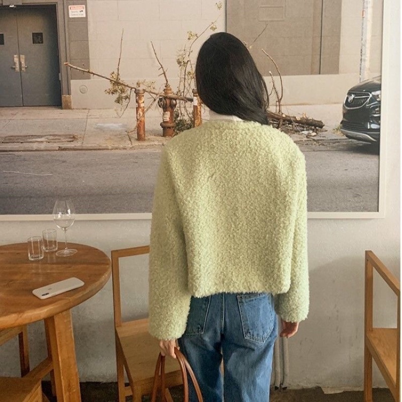 Áo Cardigan khoác ngoài 2 túi trước tay dài dày dặn, hàng cao cấp phong cách sang chảnh