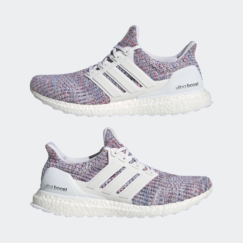 'Giày Cổ Thấp' adidas Ultra Boost 4.0 White Multi-Color 2 (100% Authentic)