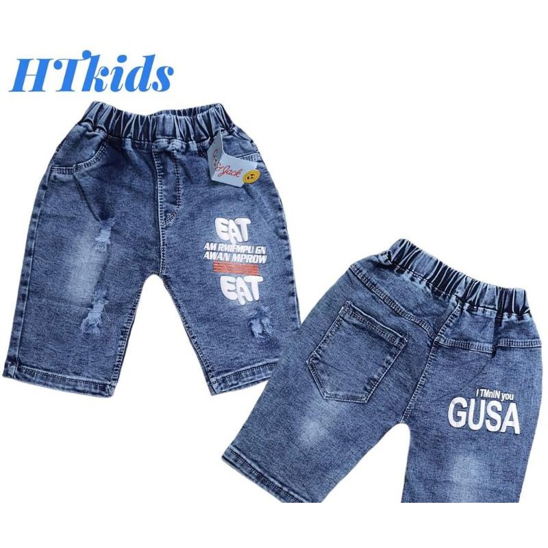 Quần Jean Lửng Bé Trai 30-35kg Chất Đẹp #4650