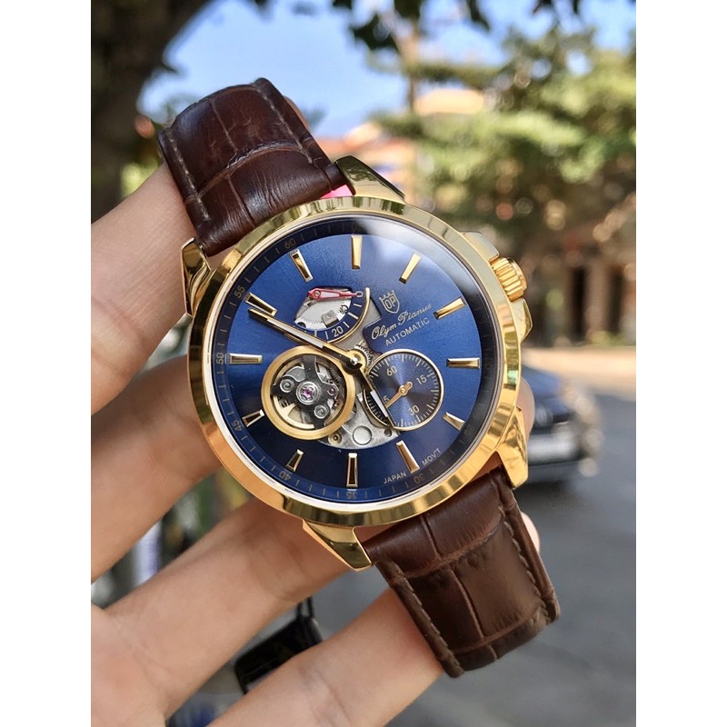 Đồng hồ nam Olym Pianus OP9908AG Chính hãng