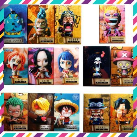 Mô Hình Nhân Vật One Piece, Truyện Tranh Đảo Hải Tặc, Luffy Mũ Rơm, Zoro, SanChi, Ace,...Cao 12,5cm - Tượng Figure