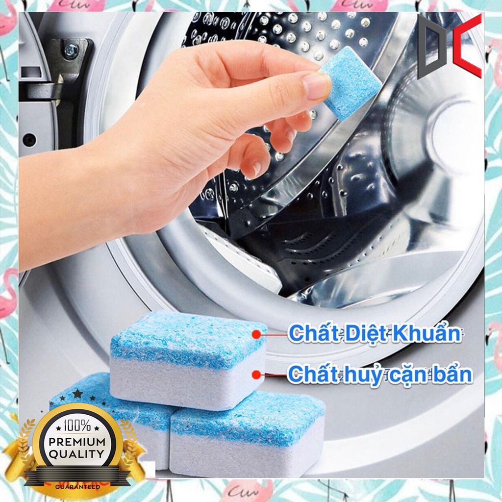 Viên Vệ Sinh Lồng Máy Giặt - Vệ Sinh Lồng Giặt Diệt Khuẩn và Tẩy Sạch Cặn Máy Giặt DC-SHOP
