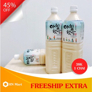 CHAI 1,5 LÍT NƯỚC GẠO WOONGJIN HÀN QUỐC [DATE T7/2020]