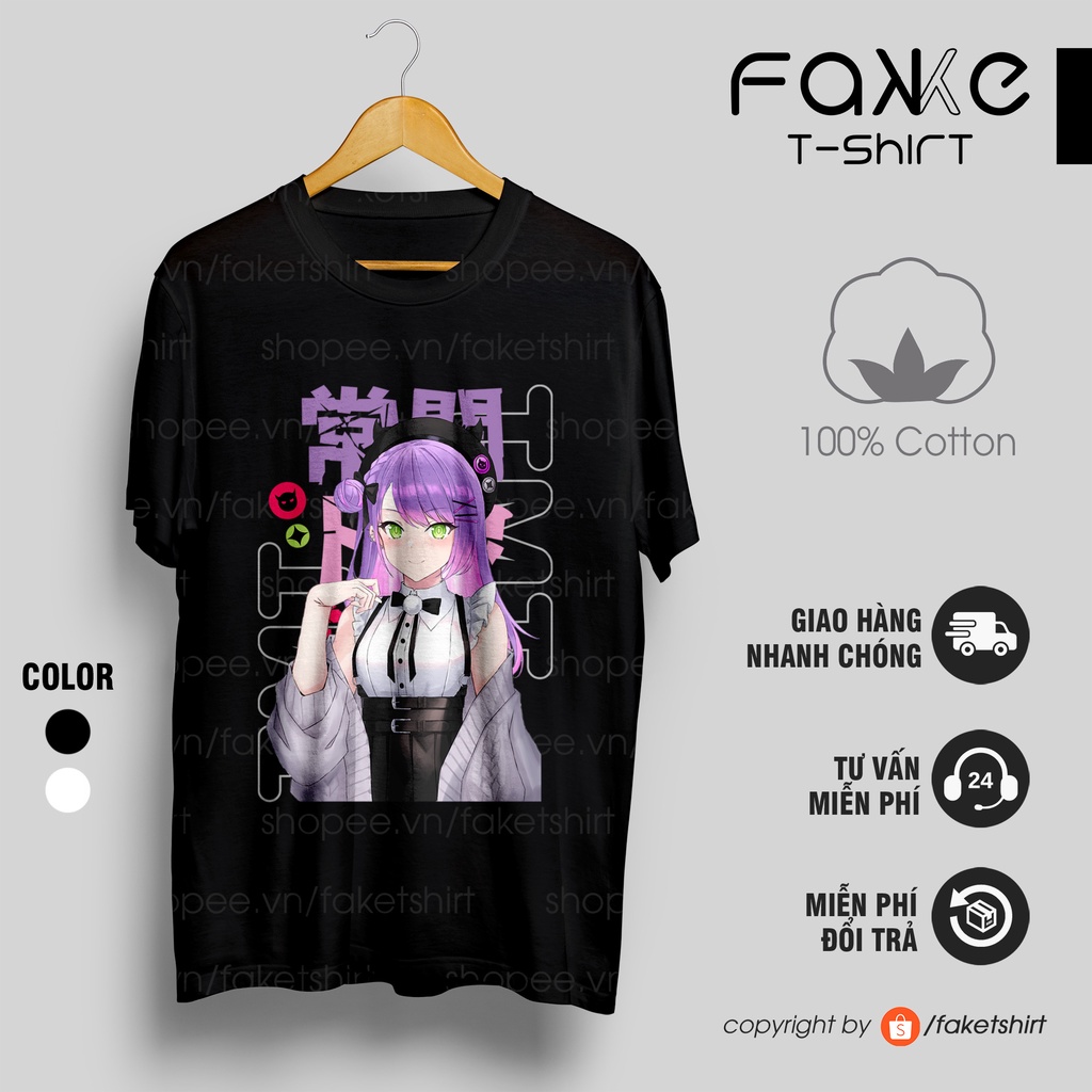 JYdr /Áo thun HOLOLIVE Tokoyami Towa  ngắn tay!