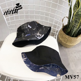 Mũ tai bèo 2 mặt phong cách