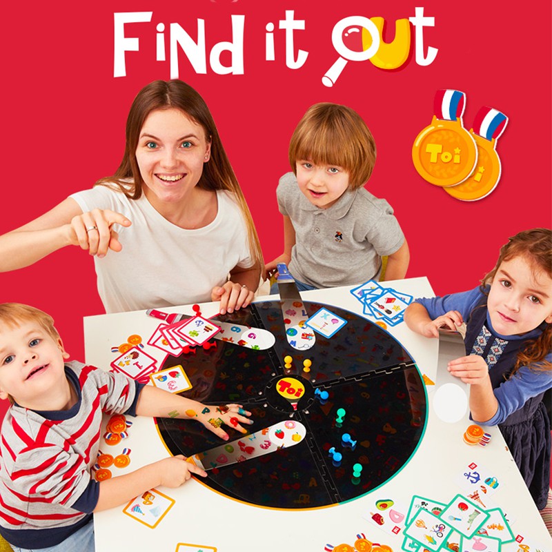 💖💖💖Trò chơi trẻ em-Truy tìm đồ vật ẩn giấu FIND IT OUT️🌻CHÍNH HÃNG TOI🌻Rèn luyện khả năng tập trung và phản xạ nhanh️🥇