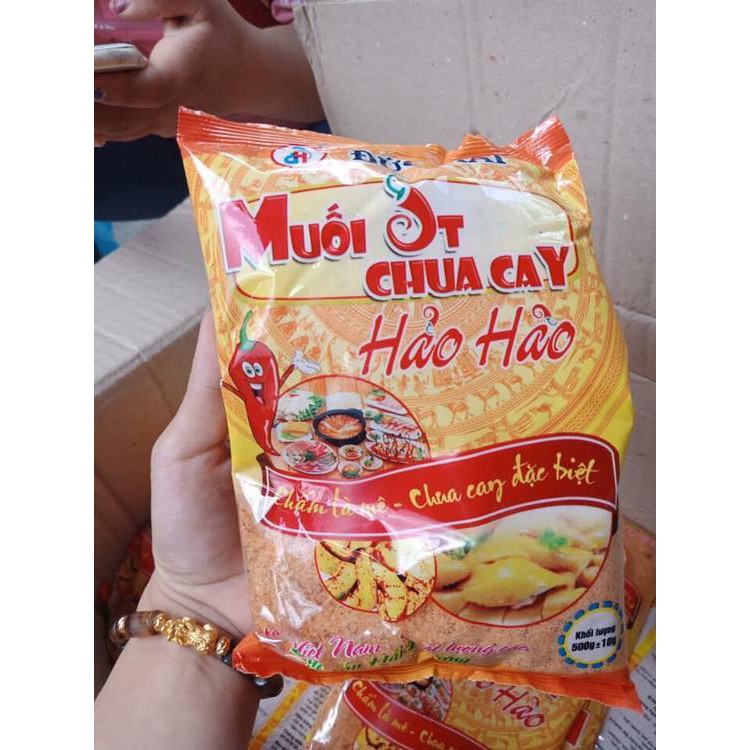 Giá sỉ 1kg Muối gia vị Hải hảo chua cay