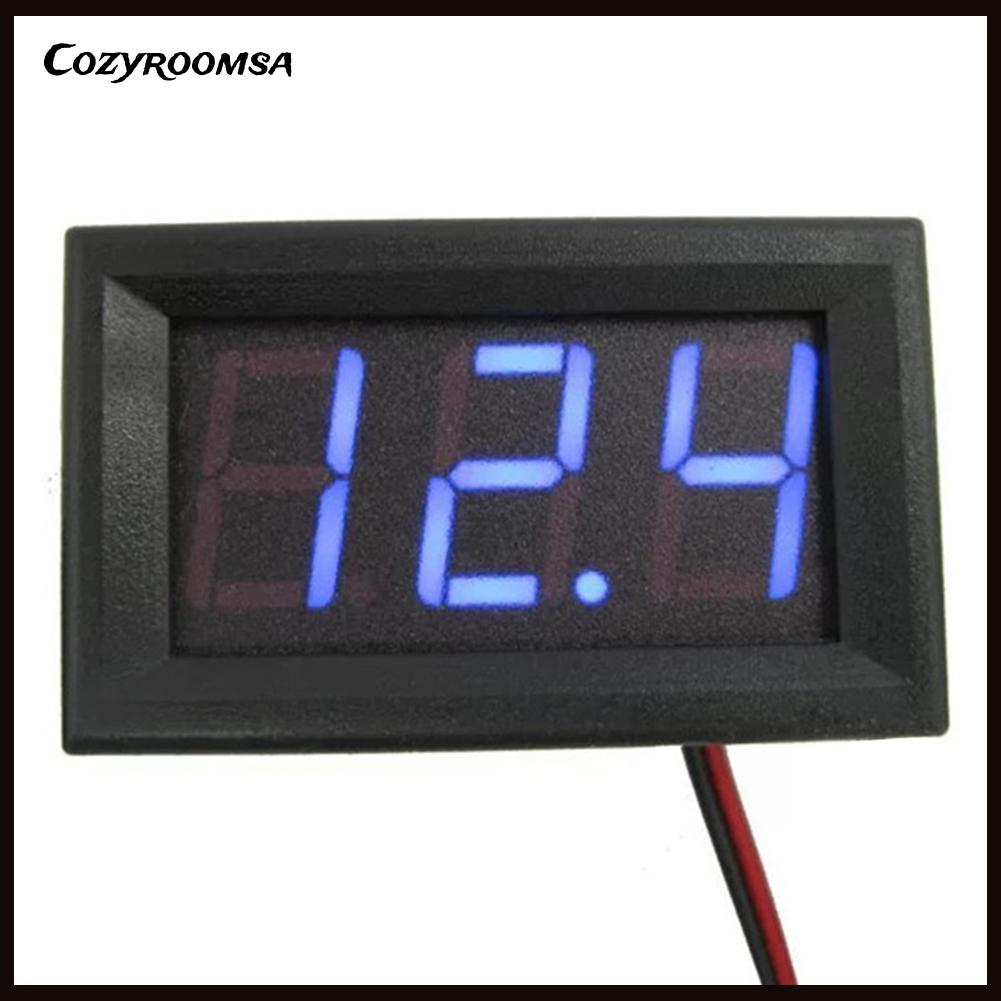 Đồng hồ vôn kế màn hình LCD hiển thị điện tử 0.56 Inch DC 4.5V sang 30V