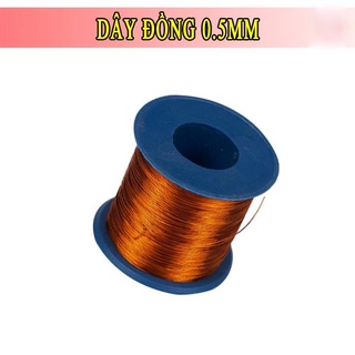 Dây đồng cuộn 100g 0.5mm