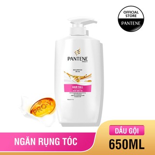 Dầu gội Pantene ngăn rụng tóc 650ml-mẫu tặng bình hoa thủy tinh