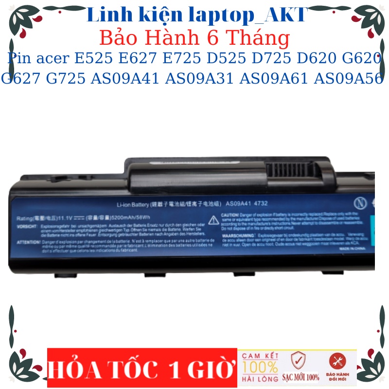 Pin Laptop Acer Aspire 4736 4736G 4736Z 4730ZG 4720G 4730Z 4720 4710 4710G 4710Z 4530 4530G 4520 4520G 4330 4320 4310 43