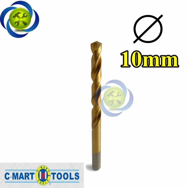 Mũi khoan sắt 10mm C-Mart A0100-10