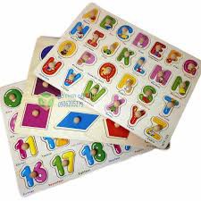 combo 3 bảng núm gỗ cho bé