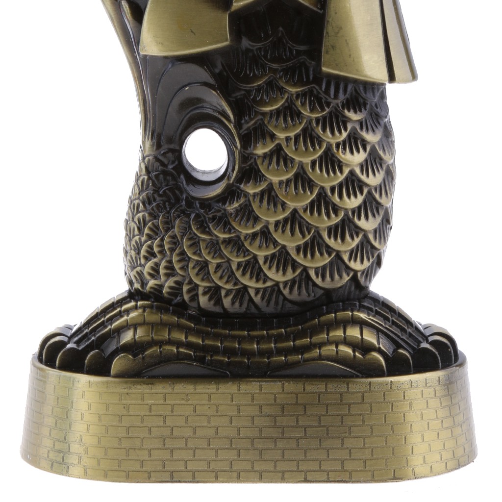 Mô hình tượng Merlion Singapore dùng trang trí đầy bắt mắt