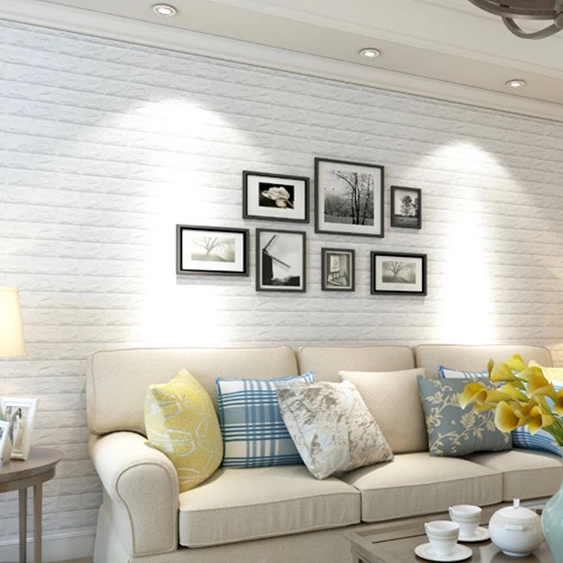 Miếng Dán Tường Hình Gạch 3d Chống Thấm Nước