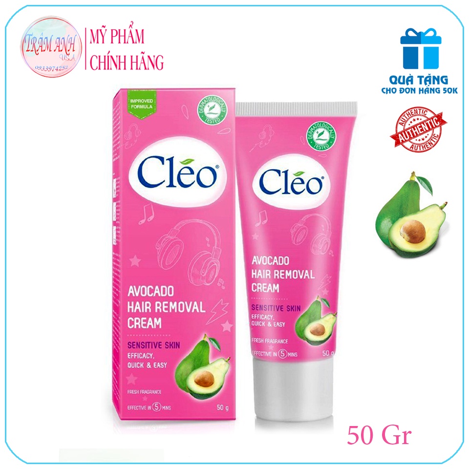Kem Bơ Tẩy Lông CLEO Cho Da Nhạy Cảm 25gr / 50gr