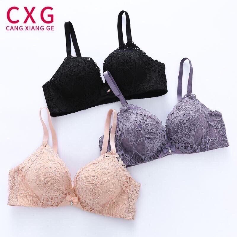 áo ngực ko gọng có bàn tay nâng ngực A10 có ảnh thật video shop tự quay a🥰