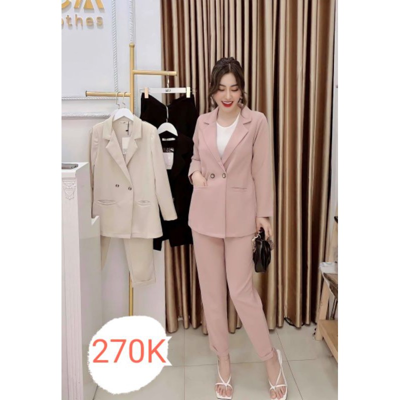 BỘ VEST Thời Trang Đẹp Đi Tiệc Đi Sự Kiện Đi Sang Chảnh Chuẩn Hàng HOT GIRL Siêu Sang #Hot