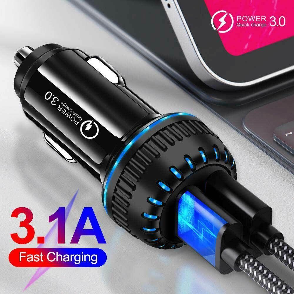 Tẩu Sạc Nhanh Cổng USB Chất Lượng Cao Cho Xe Hơi