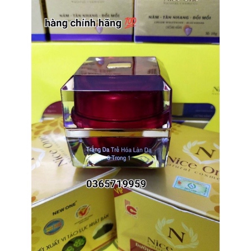 Nice One ,kem trắng da trẻ hoá làm da,VIP 8in1