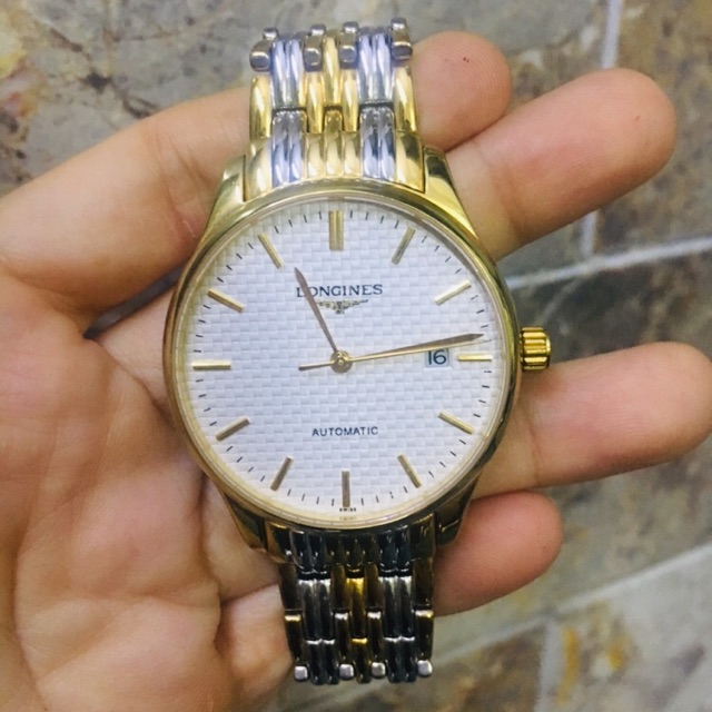 🌼Đồng hồ nam cơ tự động Longins ( hàng secondhand )