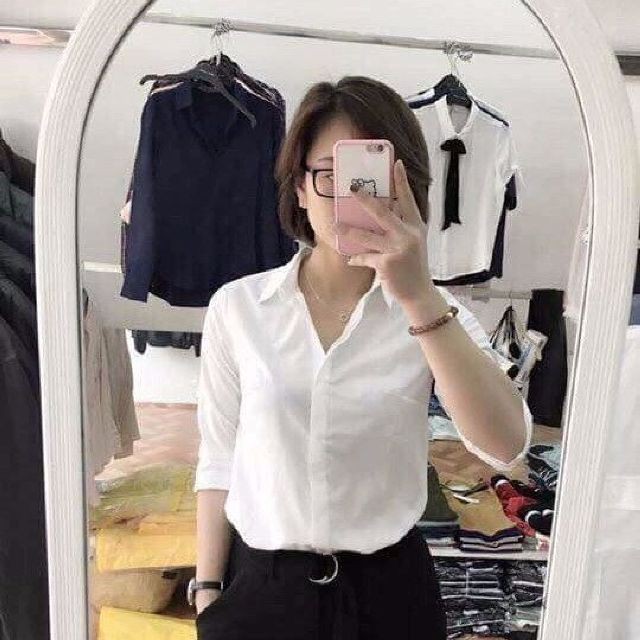[Linh bé Store] Áosơ Mi Nữ Chất Lụa dài tay công sở Mã AH4159 [Thời Trang Nữ] | BigBuy360 - bigbuy360.vn