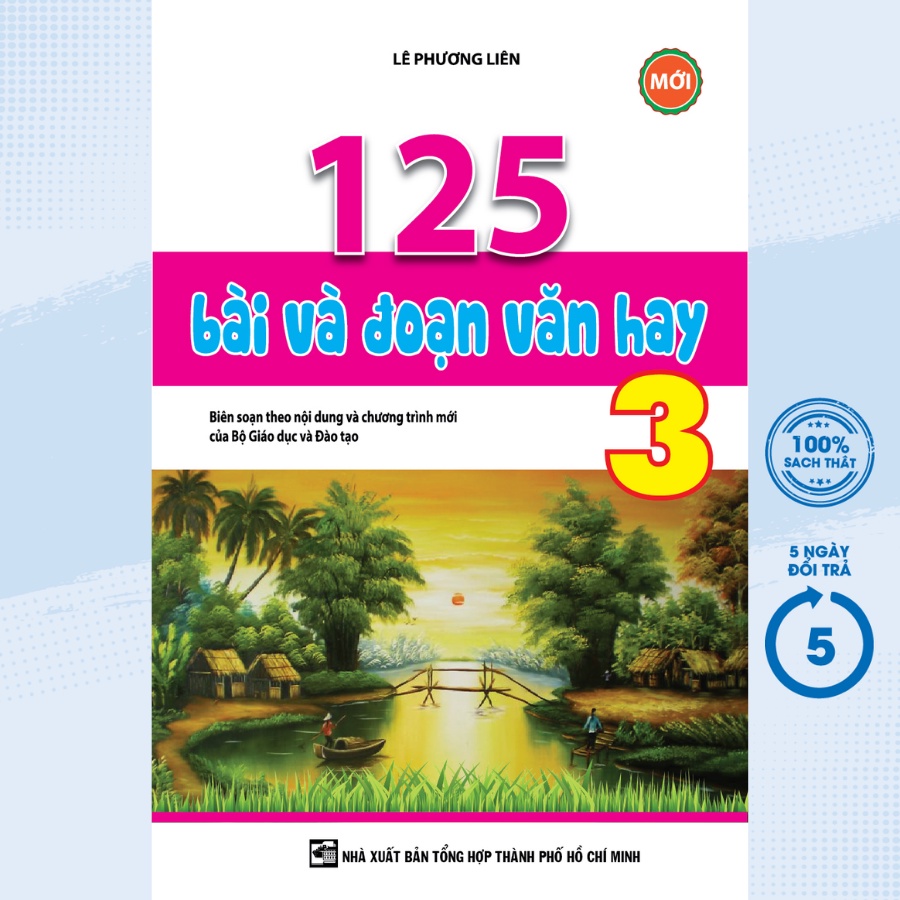 Sách - 125 Bài Và Đoạn Văn Hay 3 - KV
