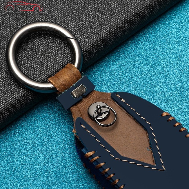 Bao da khóa Hyundai Santafe 2019, Accent,Kona, Santafe 2020 ....ốp chìa khóa carbon cho xe ô tô Mitshubitshi,KIA