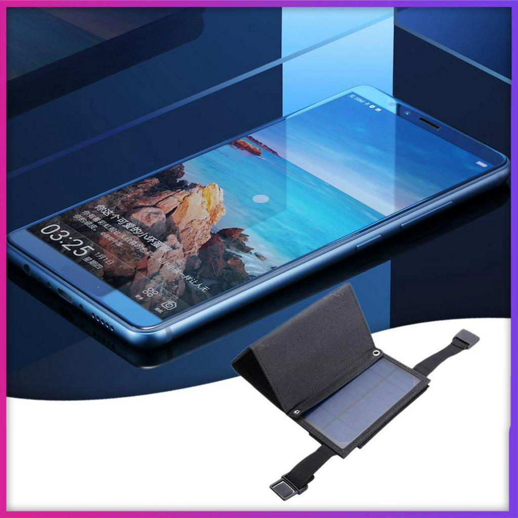 Tấm sạc năng lượng mặt trời 20w có thể gấp gọn tiện dụng dành cho điện thoại
