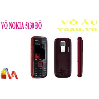 VỎ NOKIA 5130 MÀU ĐỎ ZIN