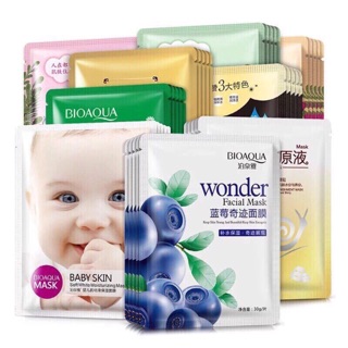 Mặt nạ bioaqua đủ thứ loại