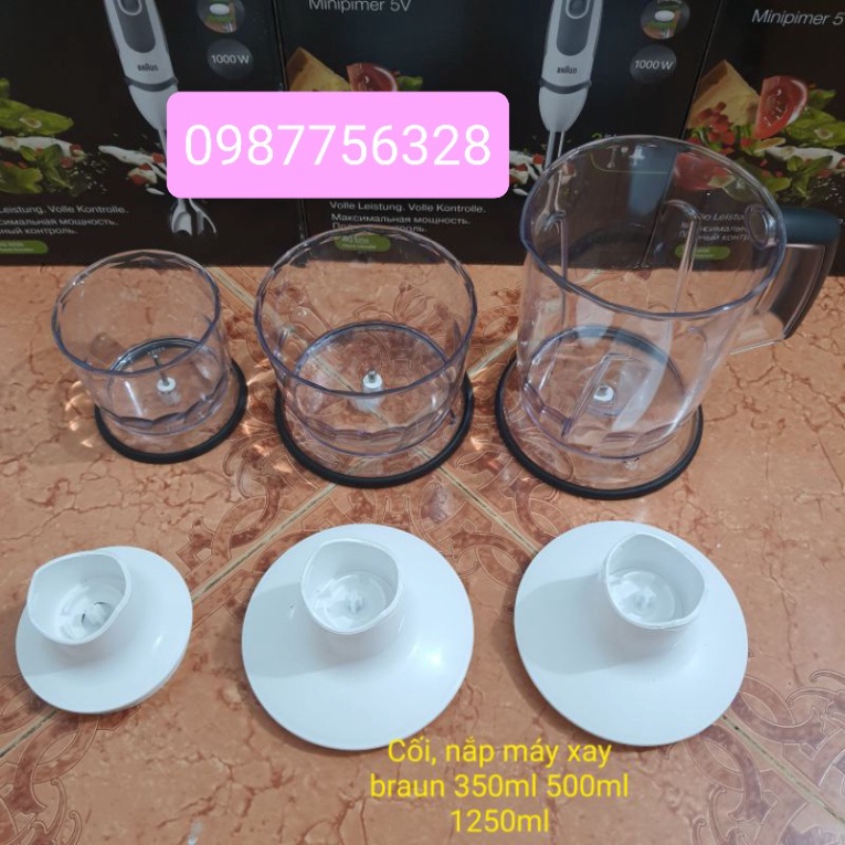 Phụ kiện chính hãng máy xay cầm tay Braun