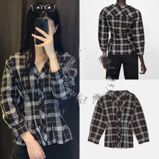 Sơ mi váy zara authentic