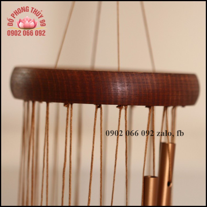 Chuông gió phong thủy mệnh kim 18 thanh