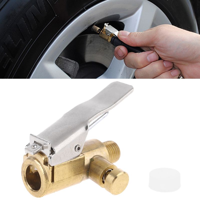 Đầu Chuyển Đổi Van Bơm Hơi Bánh Xe Hơi Dạng Kẹp Tiện Dụng