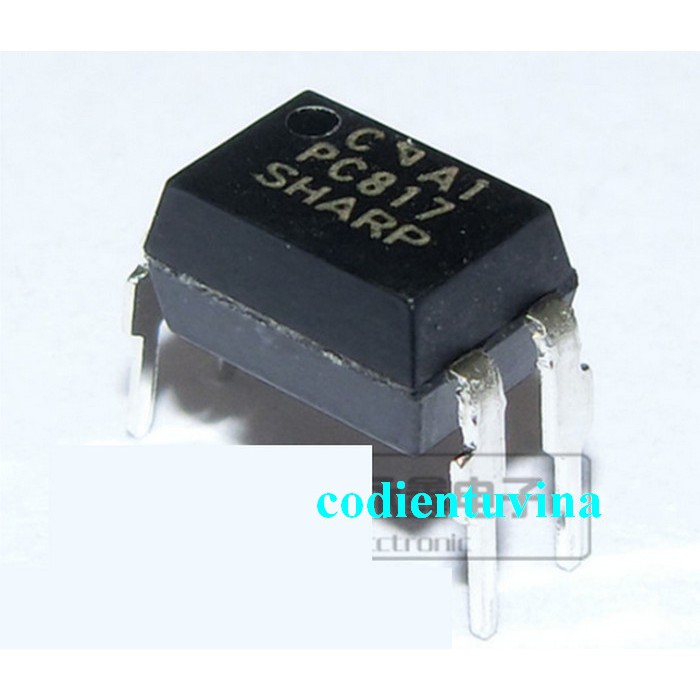 opto loại PC817C ( PC817 DIP-4 SHARP) (bịch 4 cái)