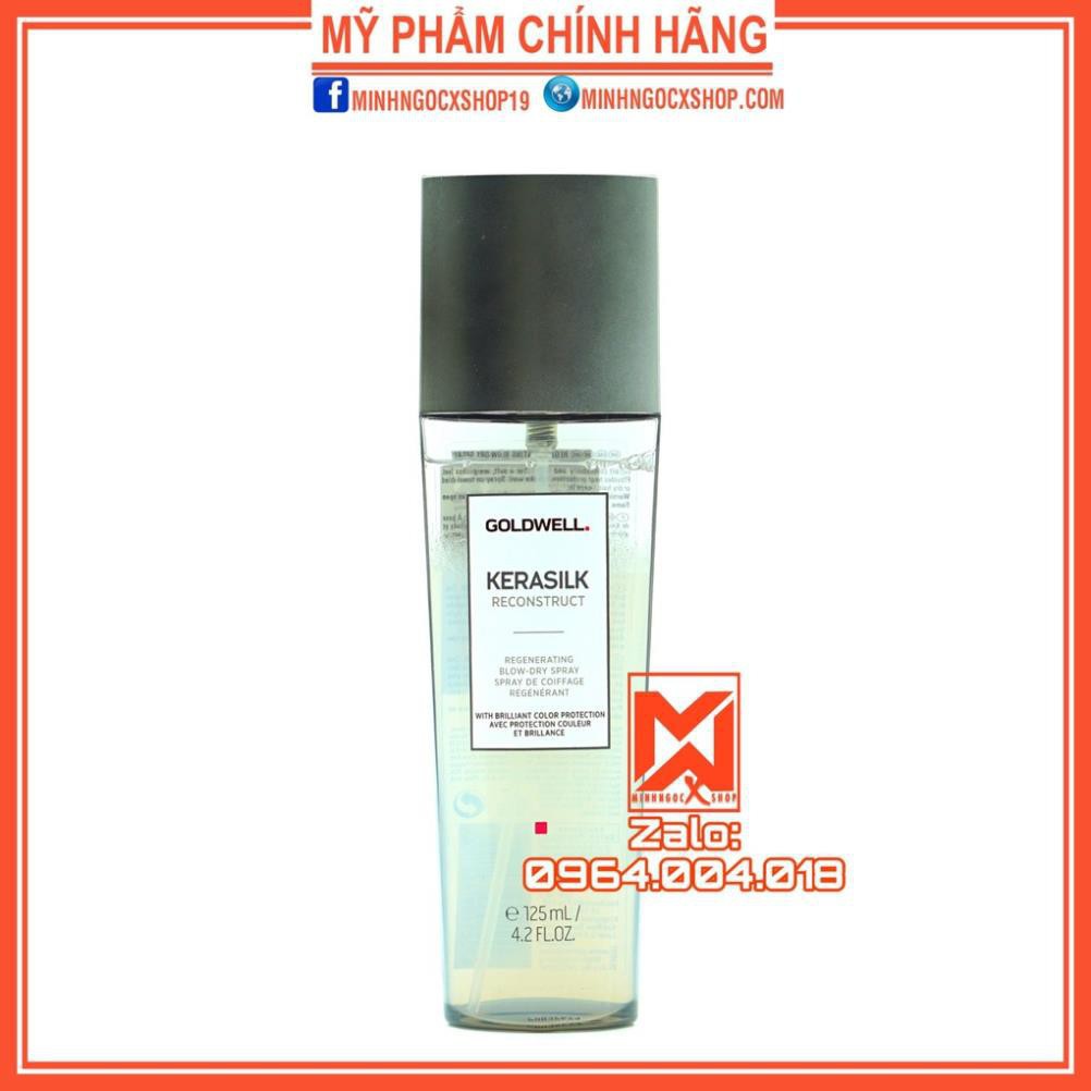 TANG1 ✅[ GOLDWELL ] XỊT DƯỠNG TÓC GOLDWELL KERASILK RECONSTRUCT REGENERATING 125ML CHÍNH HÃNG > MS6