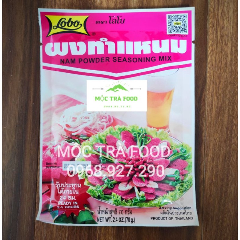 Combo 10 Gói Bột Gia Vị Làm Nem Chua Lobo Thái Lan
