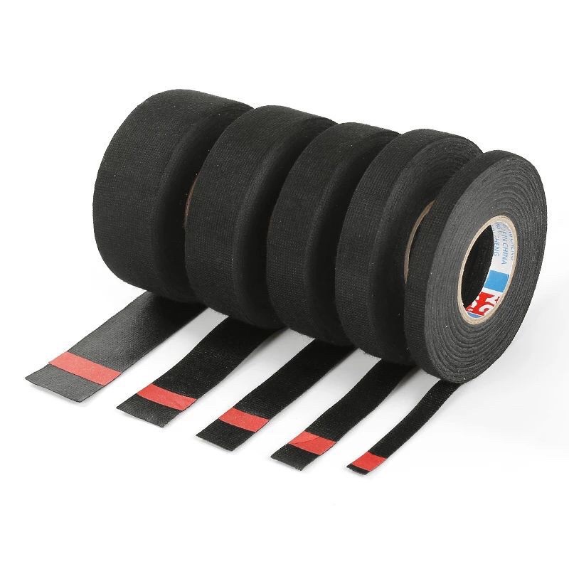 Băng keo vải quấn dây điện dài 15m: 9mm, 19mm, 25mm,32mm