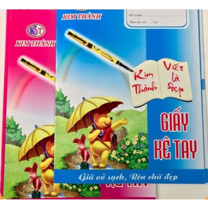 Bìa kê tay kim thành giấy kê tay giữ vở sạch rèn chữ đẹp