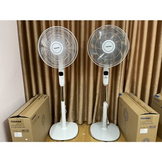 Quạt điện dc inverter 9 cánh toshiba f-lsd10vn -chính hãng, hàng mới, bảo hành 12 tháng