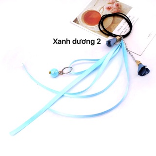 Buộc tóc hoa rơi nhiều mẫu Hàn Quốc